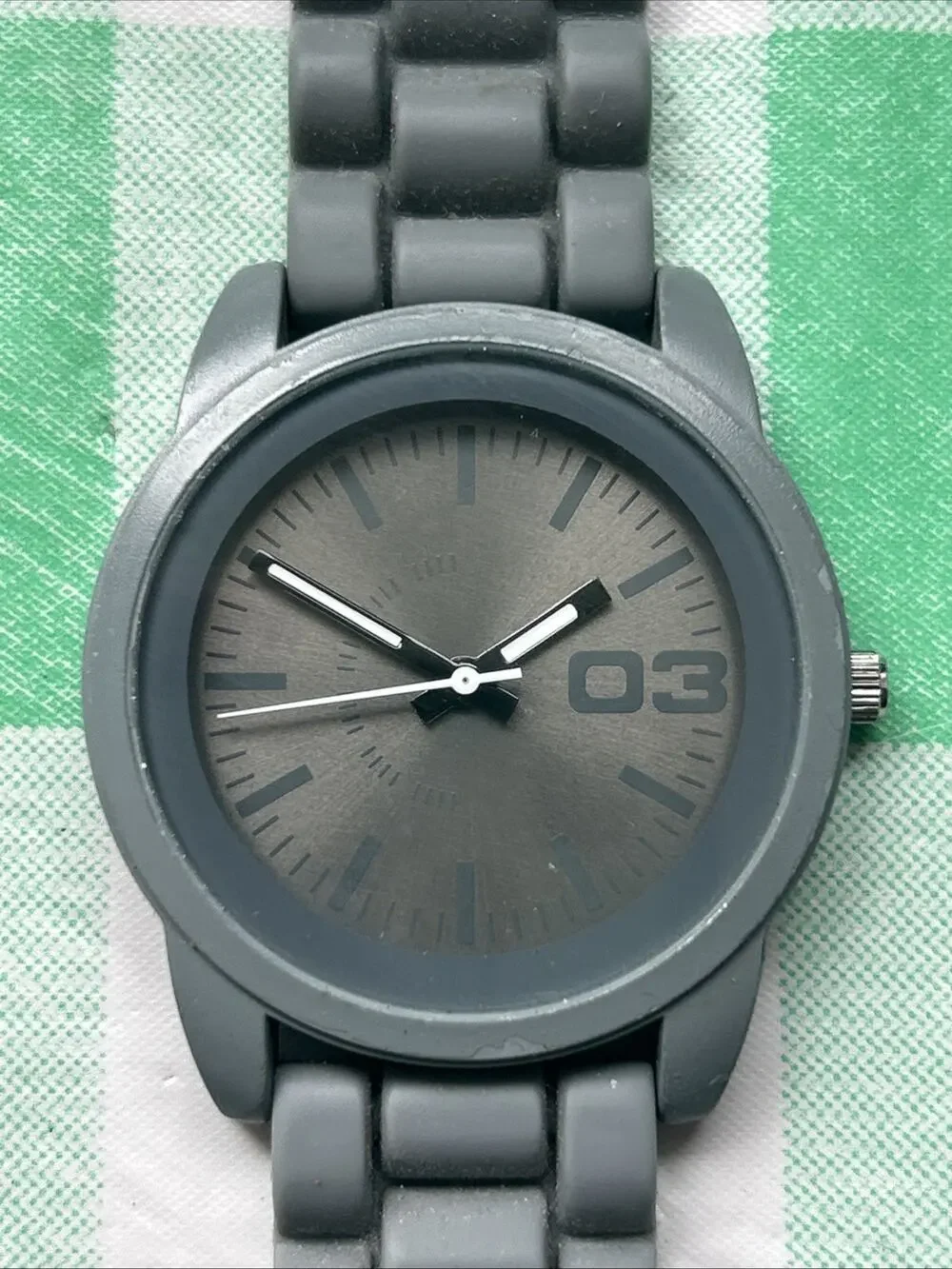 All Gray Quartz Watch